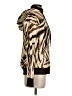 Cozy Casuals Animal Print Brown Track Jacket Size XS - photo 4