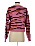Sweewe Animal Print Pink Pullover Sweater Size S - photo 2