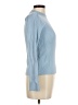 BLANK Blue Long Sleeve Turtleneck Size M - photo 4
