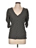 FRAME Black 3/4 Sleeve Top Size L - photo 1