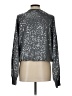 Express Metallic Silver Pullover Sweater Size L - photo 2