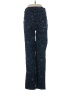 Express Paisley Blue Jeans Size 4 - photo 2