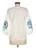 Vilagallo 100% Linen White 3/4 Sleeve Blouse Size EU (FR) 38 / US 6 - photo 2