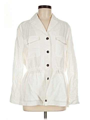 Gerard Darel 3/4 Sleeve Button-Down Shirt (view 1)