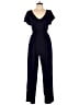 Emerald Sundae Solid Blue Jumpsuit Size L - photo 1