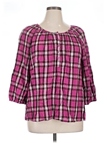 St. John's Bay 3/4 Sleeve Blouse (view 1)