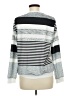 Shein Stripes Silver Pullover Sweater Size M - photo 2