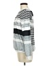 Shein Stripes Silver Pullover Sweater Size M - photo 5