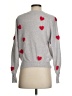 27 miles Hearts Gray Pullover Sweater Size S - photo 2