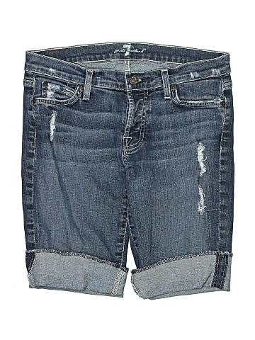 7 For All Mankind Denim Shorts (view 1)