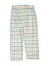 Unbranded Plaid Yellow Casual Pants Size S (kids) - photo 2
