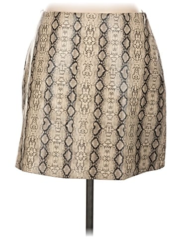 4th and Reckless Faux Leather Skirt (view 2)