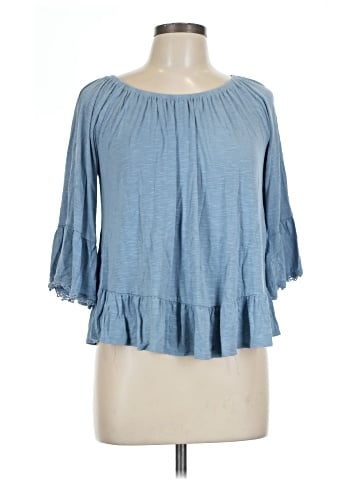 Style&Co 3/4 Sleeve Blouse (view 1)