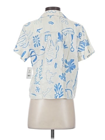 Lucky Brand Short Sleeve Blouse (view 2)