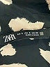 Zara 100% Polyester Animal Print Gold Long Sleeve Blouse Size S - photo 7