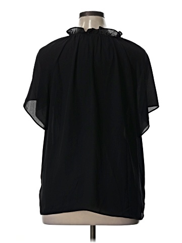 Ann Taylor Factory Short Sleeve Blouse (view 2)