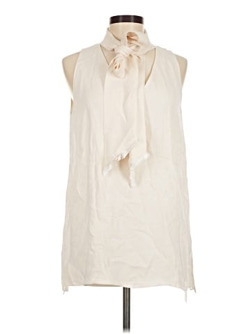Lafayette 148 New York Sleeveless Silk Top (view 1)