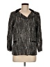 J.Crew Collection 100% Cotton Graphic Multi Color Gray Jacket Size 8 - photo 1