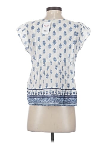 Lucky Brand Short Sleeve Blouse (view 2)