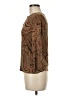 Chaps Brown 3/4 Sleeve Blouse Size M (petite) - photo 5