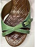 Bottega Veneta Green Leather Sandals Size EU 36 - photo 5