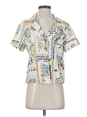 Lucky Brand Short Sleeve Blouse (view 1)