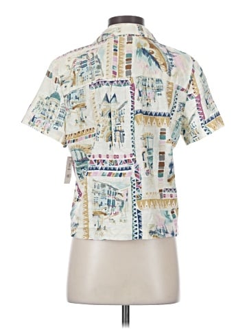 Lucky Brand Short Sleeve Blouse (view 2)