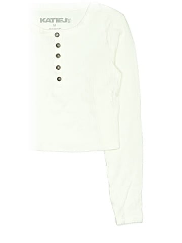 Katie J NYC Long Sleeve Henley (view 1)