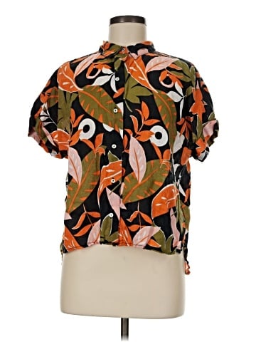 C&C California Short Sleeve Blouse (view 1)