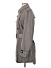 Banana Republic 100% Polyester Gray Trenchcoat Size S - photo 5