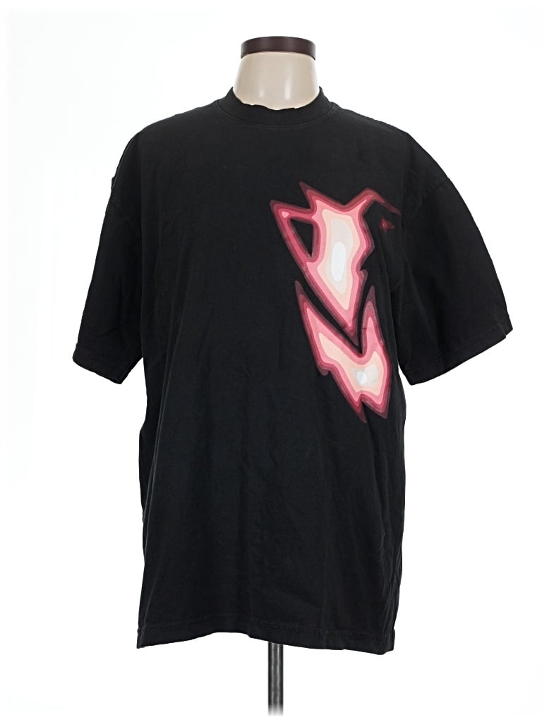 Pre-owned Assorted Brands Short Sleeve T-shirt In Black