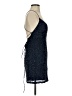 Scala 100% Polyester Stars Blue Cocktail Dress Size 4 - photo 4