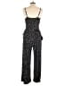 Kaileigh Polka Dots Black Jumpsuit Size L - photo 2