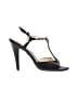 Betsey Johnson Black Sandals Size 6 1/2 - photo 1
