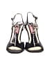 Betsey Johnson Black Sandals Size 6 1/2 - photo 2
