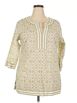 Gretchen Scott Designs 3/4 Sleeve Blouse