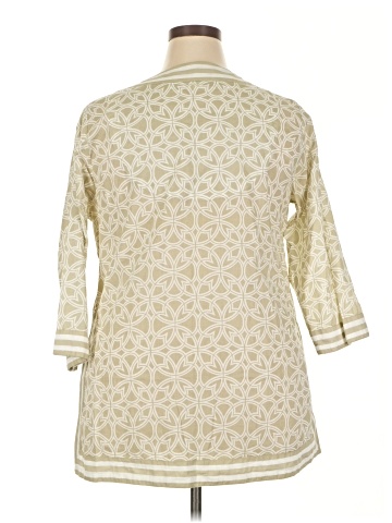 Gretchen Scott Designs 3/4 Sleeve Blouse (view 2)