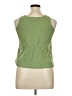 iCantoo Green Sleeveless Blouse Size XL - photo 2