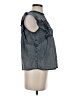 Rails 100% Lyocell Gray Sleeveless Blouse Size S - photo 4