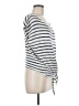 Lovestitch Silver Short Sleeve Top Size M - photo 4