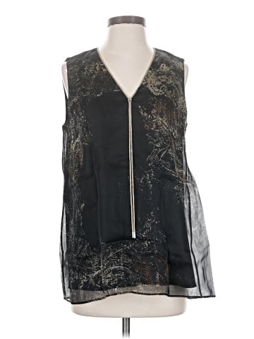 Lafayette 148 New York Sleeveless Silk Top (view 1)