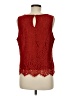 Unbranded Red Sleeveless Blouse Size M - photo 2