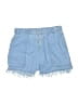 Unbranded 100% Cotton Blue Denim Shorts Size S - photo 1