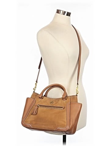 Tory Burch Leather Satchel (view 2)