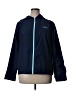 Adidas 100% Polyester Solid Blue Windbreaker Size XL - photo 1