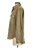 Babaton 100% Lyocell Tan Long Sleeve Button-Down Shirt Size XS - photo 5