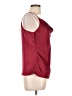 Papermoon 100% Polyester Burgundy Sleeveless Top Size L - photo 4