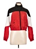 New Look 100% Polyester Color Block Red Windbreaker Size L - photo 1