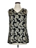 Cocomo Black Sleeveless Blouse Size XL - photo 1