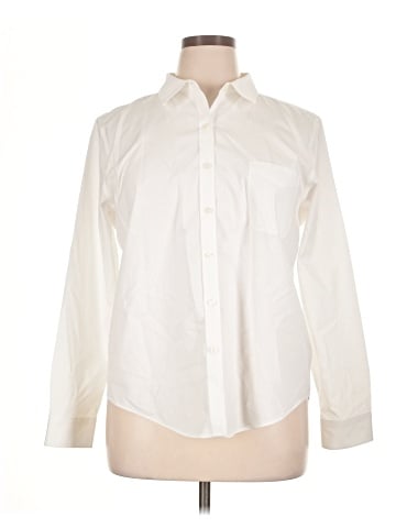 L.L.Bean Long Sleeve Button-Down Shirt (view 1)